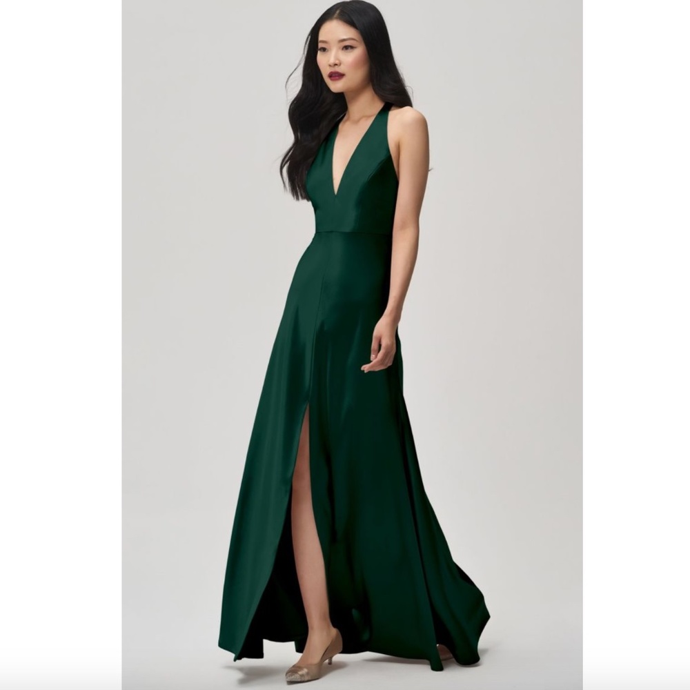 Jenny Yoo Corinne Dress in Emerald